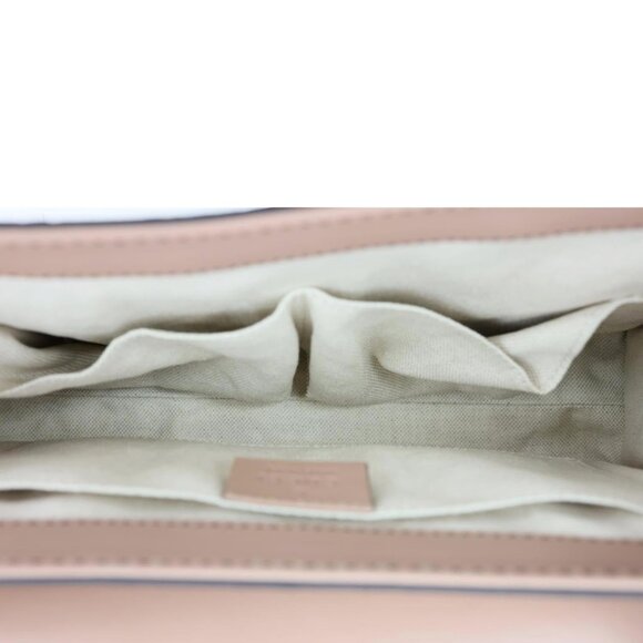 Gucci Emily Medium Leather Chain Shoulder Bag Pink 295402 - Picture 11 of 14